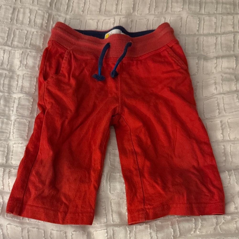 Boden Vibrant Red Kids Shorts 4Y
